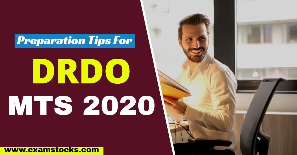 DRDO MTS Exam 2020 Preparation Tips For Tier 1 Exam