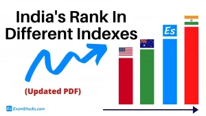 India's Rank In Different Indexes PDF