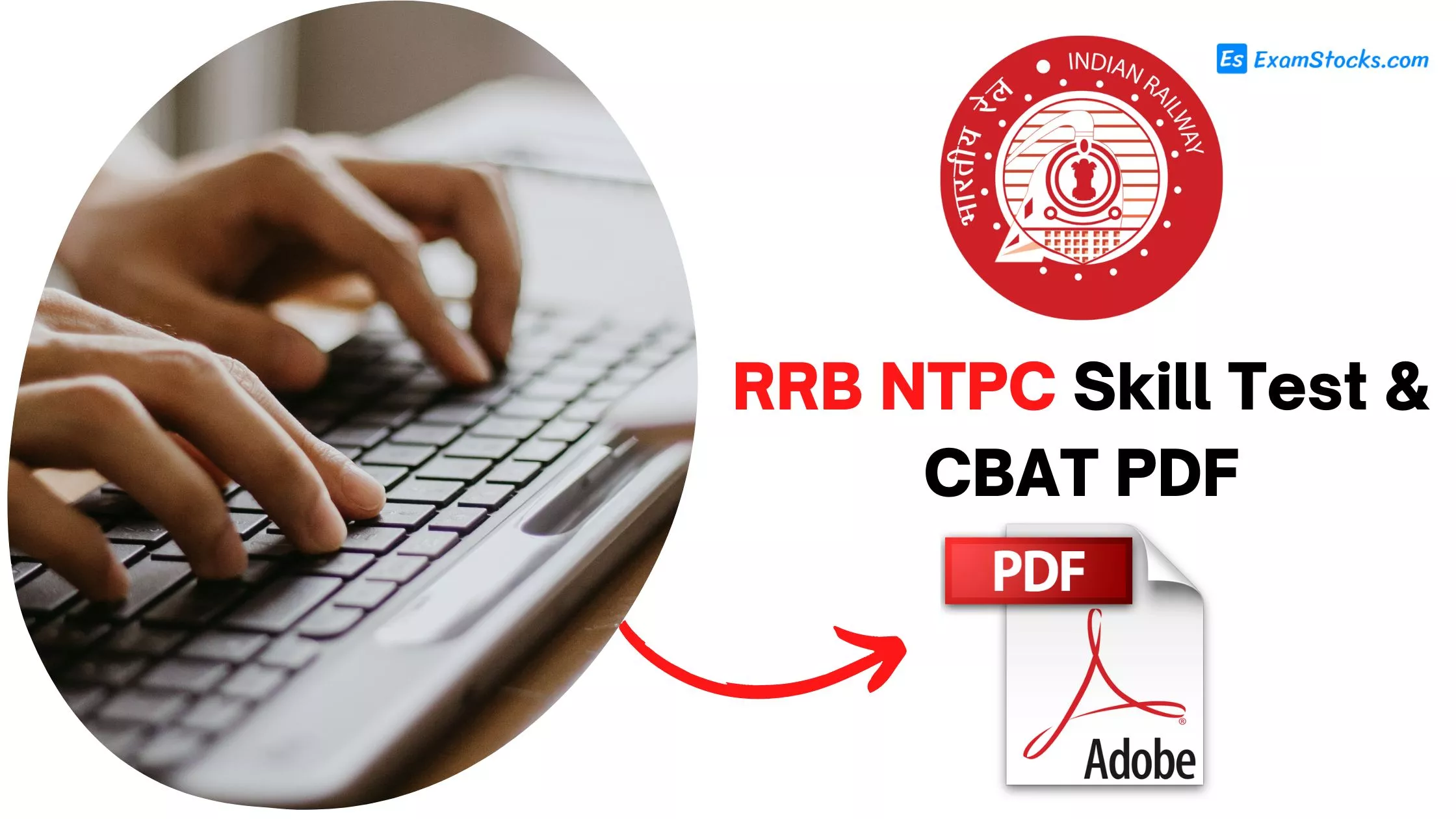 RRB NTPC Skill Test & CBAT PDF