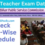 BPSC Teacher Exam Date 2023