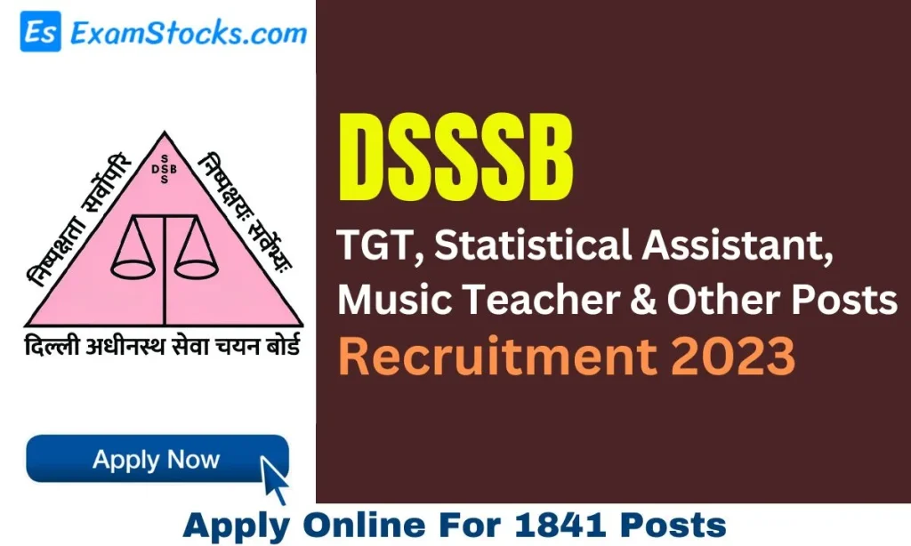 DSSSB-Recruitment-2023