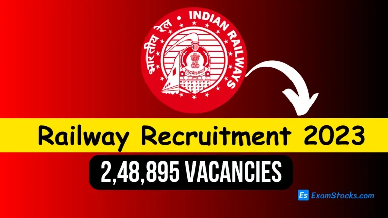 Railway Recruitment 2023