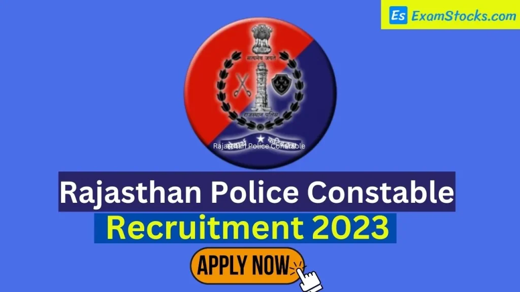 Rajasthan-Police-Constable-recruitment-2023