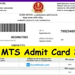 SSC MTS Admit Card 2023 Region Wise Download Links