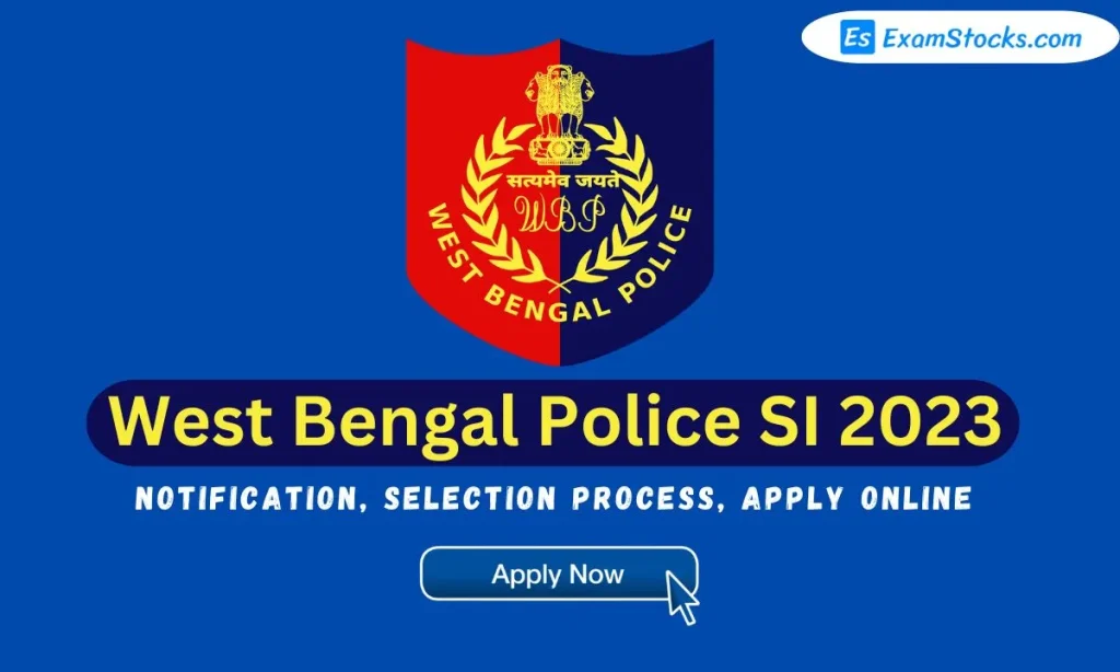 West-Bengal-Police-SI-Vacancy-2023