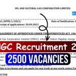 ONGC Apprentice Recruitment 2023 Apply Online