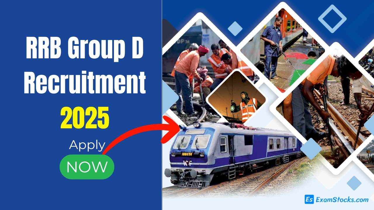 RRB Group D Recruitment 2025 PDF